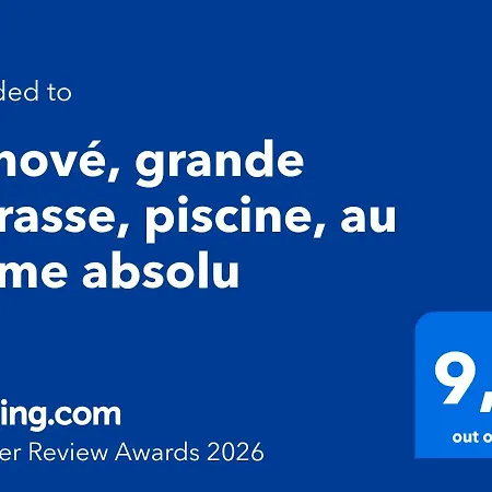 Apartmán Renove, Grande Terrasse, Piscine, Au Calme Absolu *